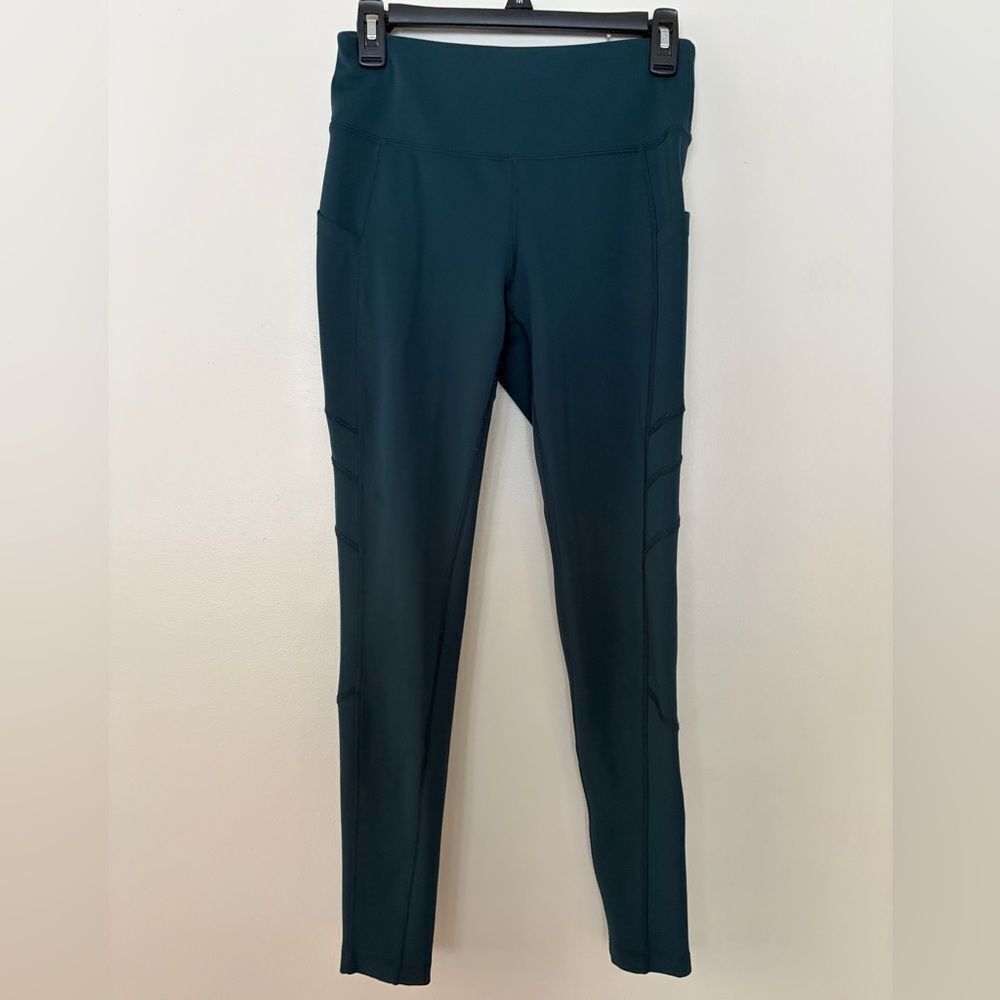 New Balance Women's High-Waisted Green Leggings